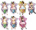 図柄(CLUB 萌a) ※3図柄は指名したラブ嬢に変化