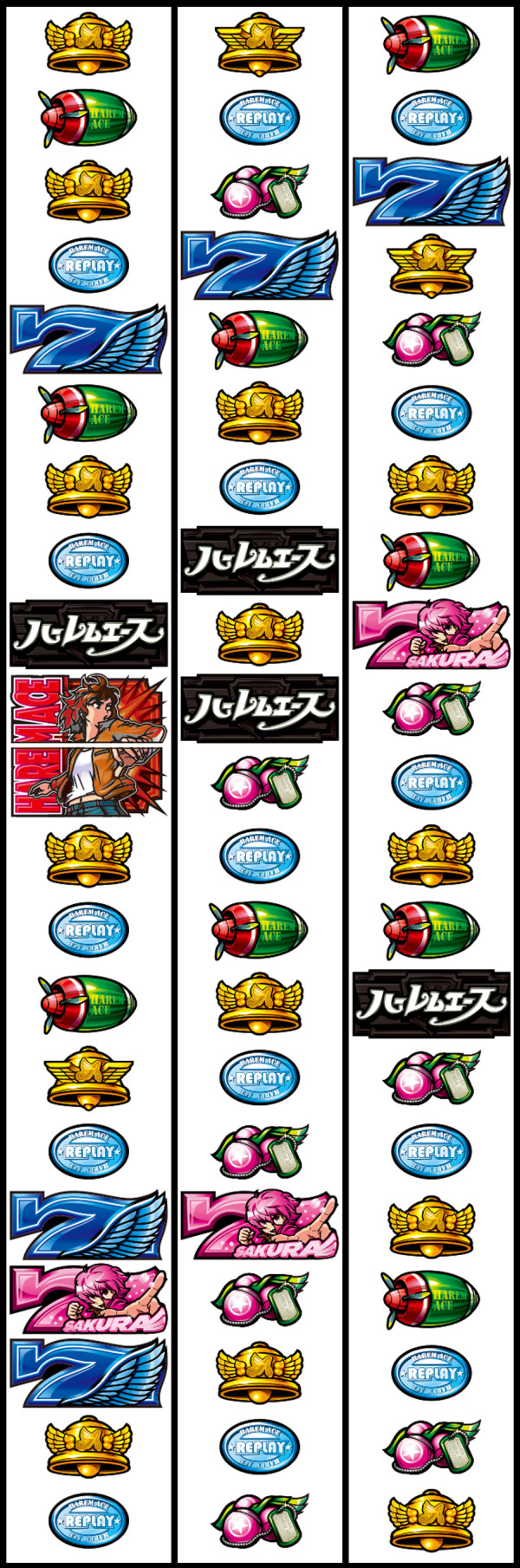 リール配列